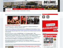 Tablet Screenshot of die-linke-lichtenberg.de